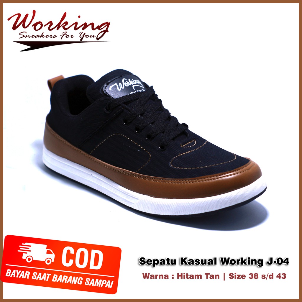 Working Sneakers For You Sepatu Kasual J-04