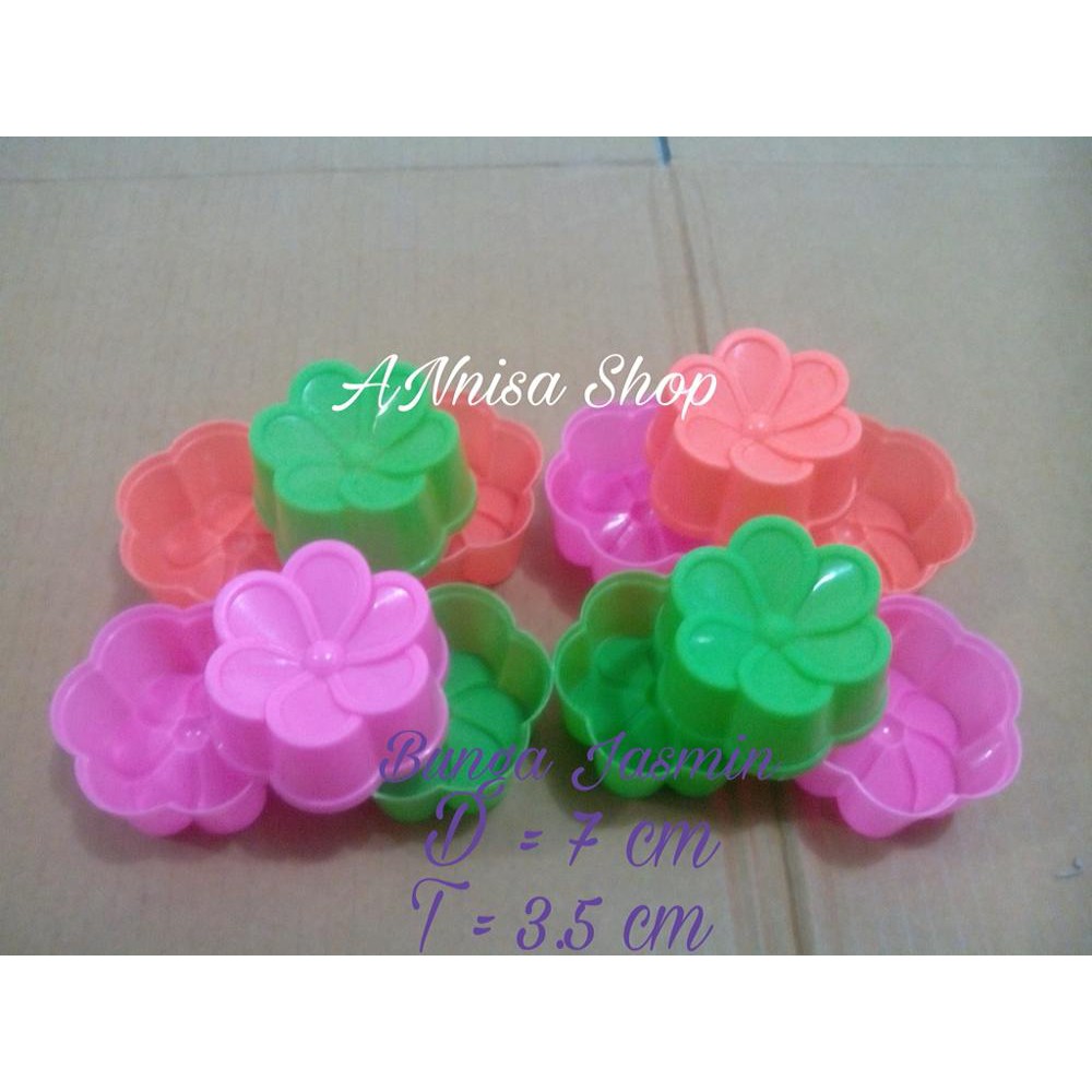 Cetakan Puding Bunga Jasmin( 12 Pcs)