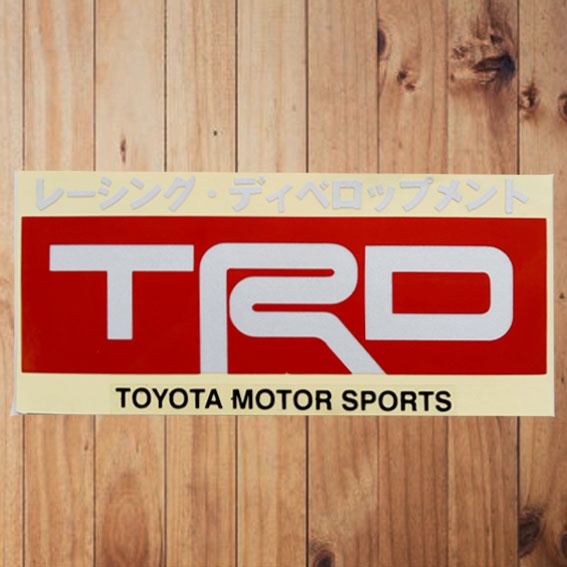 Stiker TRD Motor Sports ln