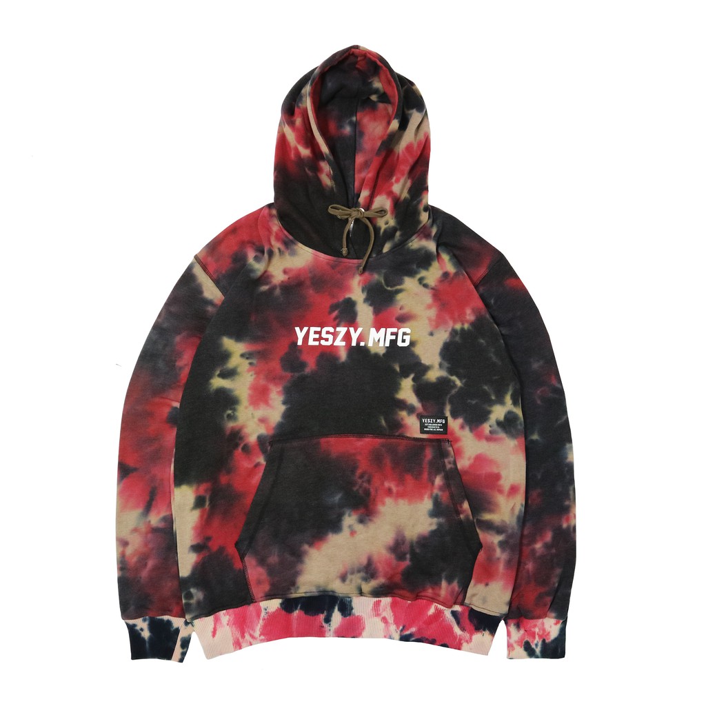 YESZY.MFG Hoodie Tie Dye Astro F. White