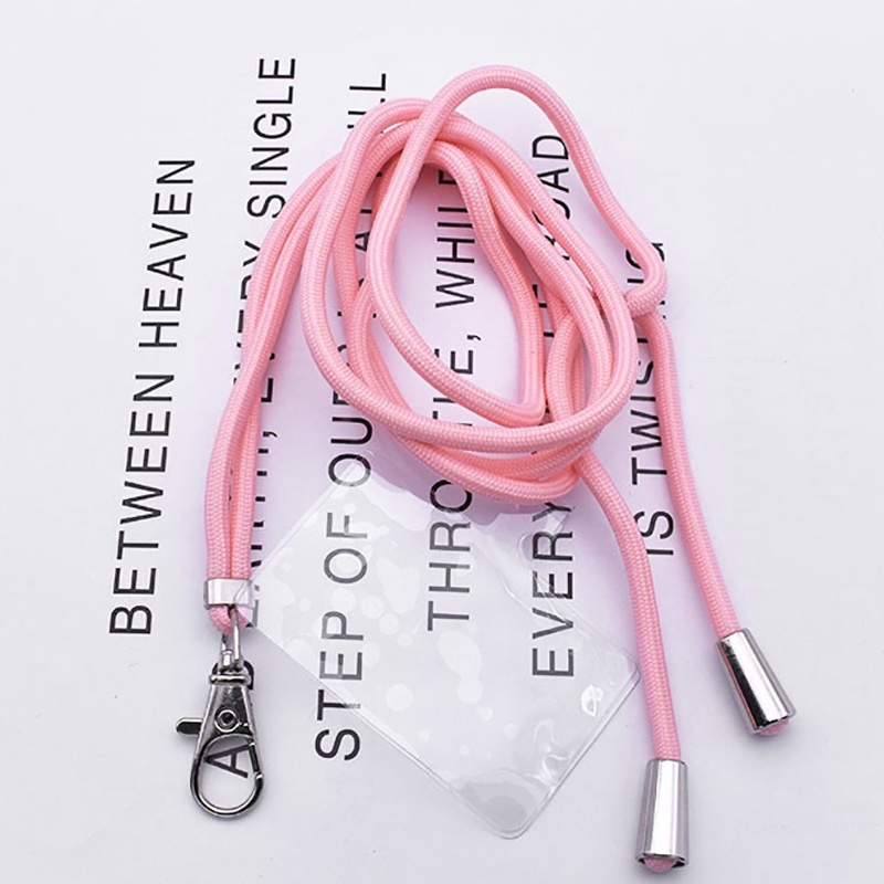 Tali Lanyard Leher Universal Warna-Warni Anti Hilang Dapat Disesuaikan Dan Dilepas Untuk Ponsel