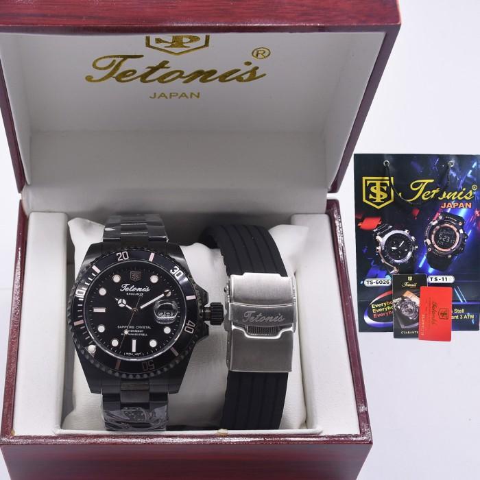 JAM TANGAN PRIA TETONIS TS5003MB TS5003MRC TS5003MS TS5003 ORIGINAL