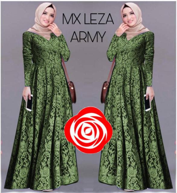 [ Maxi Brukat  Leza Full Tulang. Real pict ]