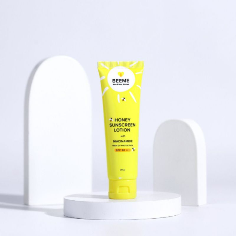 Beeme sunscreen SPF 50 +++ dengan niacinamide | sunscreen anak | beeme sunscreen anak |suncren