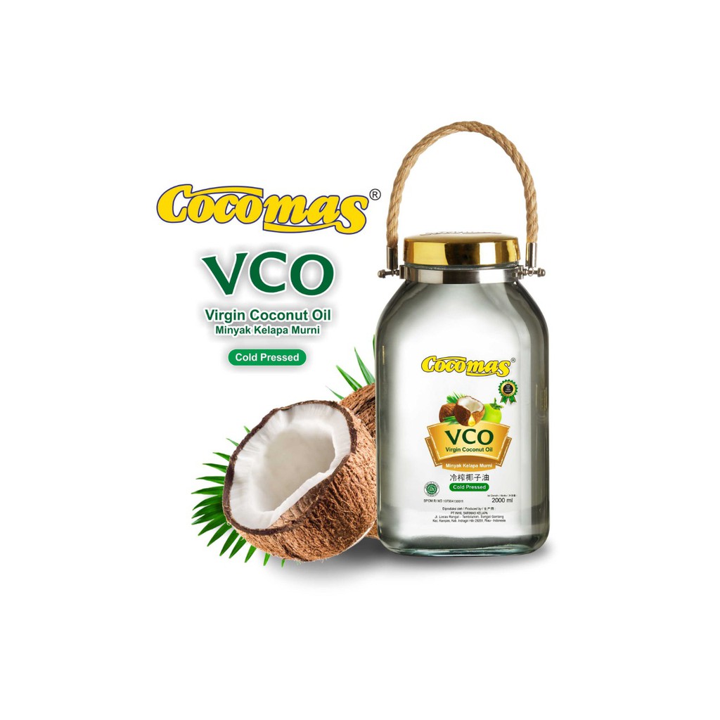 Cocomas VCO 2000 ml (Virgin Coconut Oil)