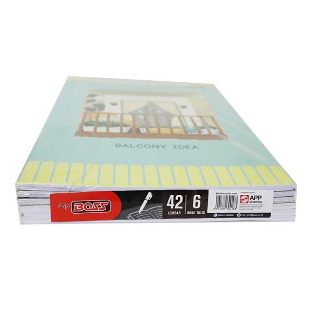 

Trend - Buku Tulis Boxy Big Boss 42 Lembar 1 Pak 6 Buku ..