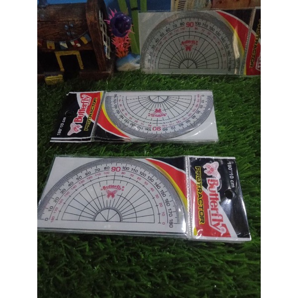

garisan busur 180 derajat panjang 10cm