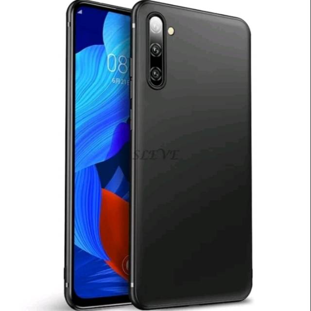 Original Black Matte Softcase Ultra Thin Baby Skin Ultra Slim Fit Oppo Reno 3 2020 Soft Case premium