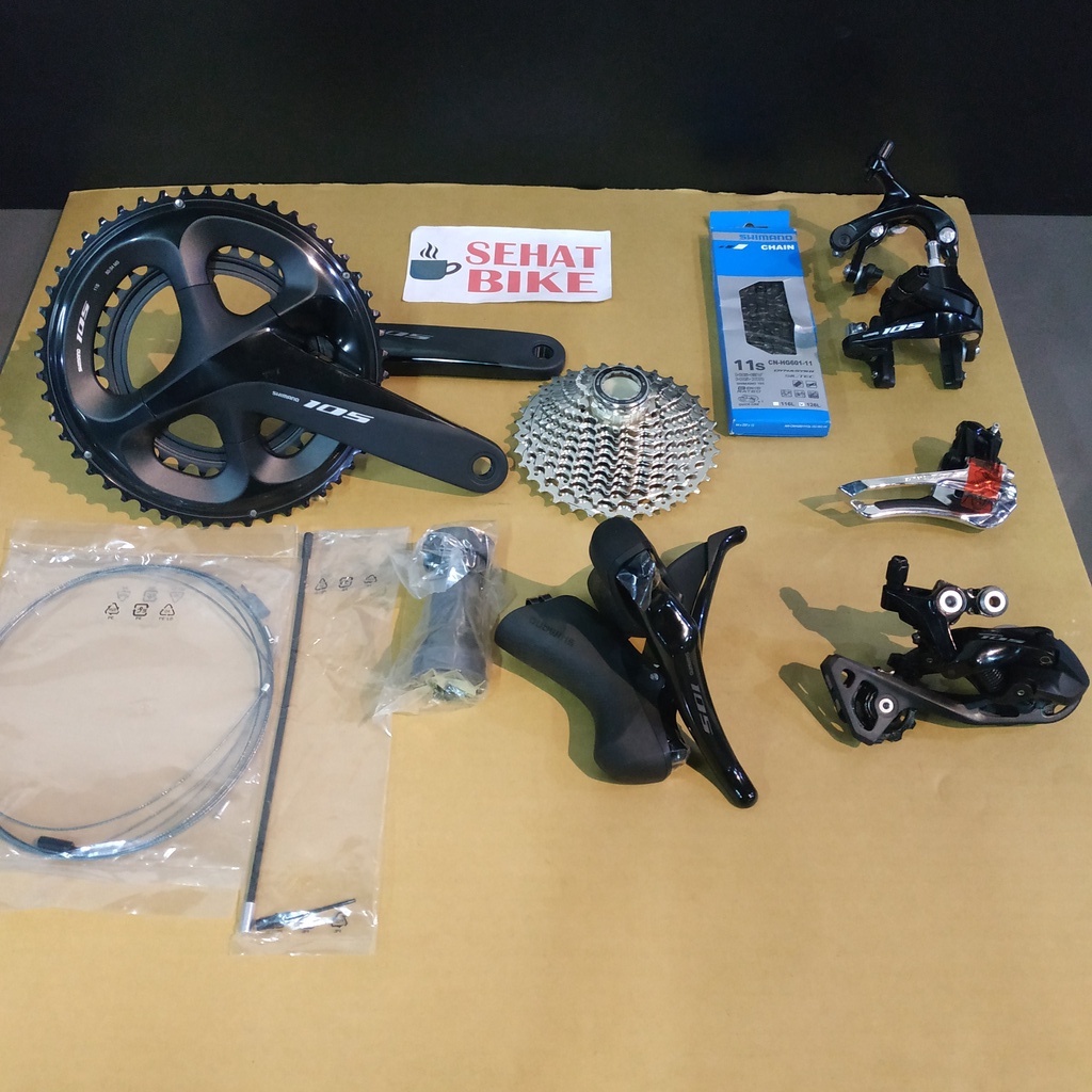 Groupset Shimano 105 R7000 2X11 Speed OriginaL