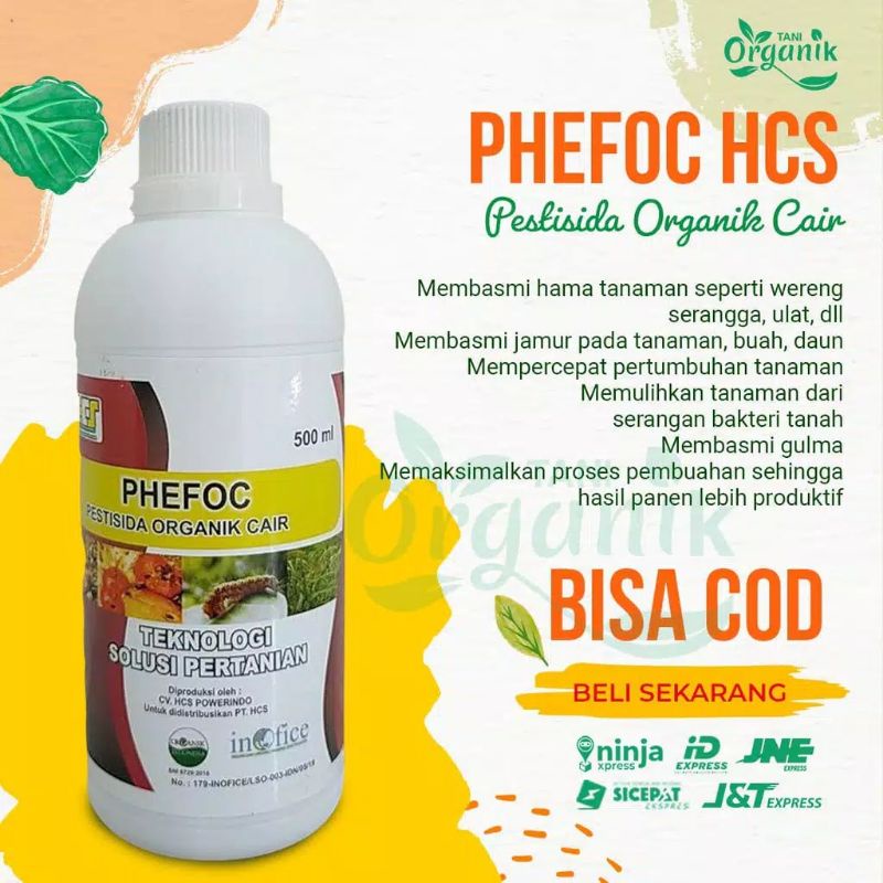 phefoc hcs pestisida organik cair pembasmi hama