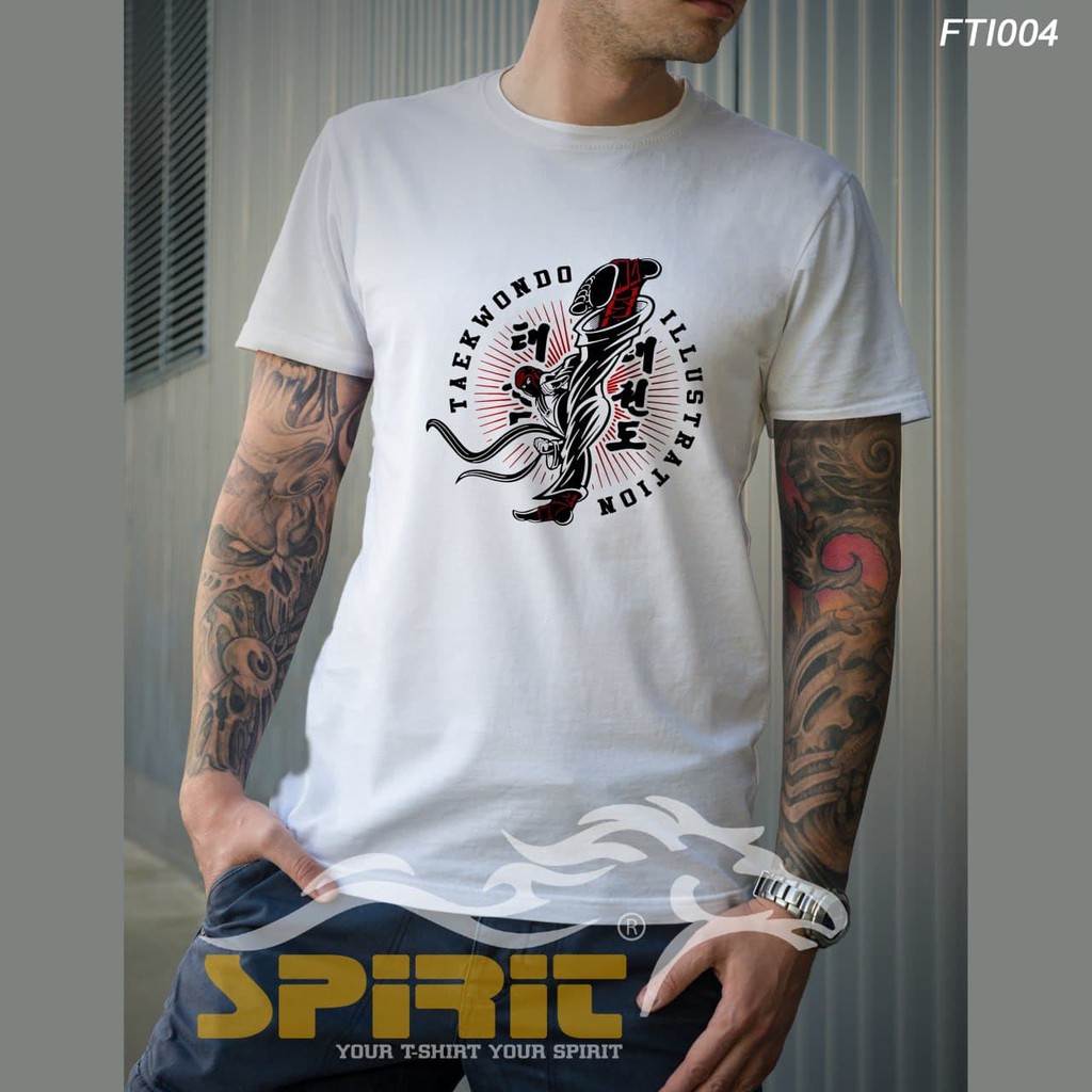 TAEKWONDO T-Shirt BAJU KAOS PRIA Kaos Distro taekwondo Lengan Pendek Kaos Premium Catton 100%