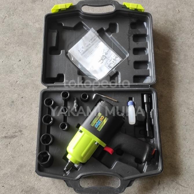 Air impact wrench DOZIRO 1/2" TWIN HAMMER Alat buka pasang baut angin