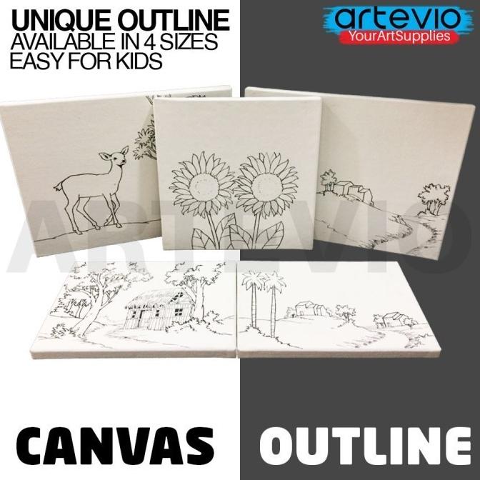 

Kanvas Lukis Outline Uk.30x40