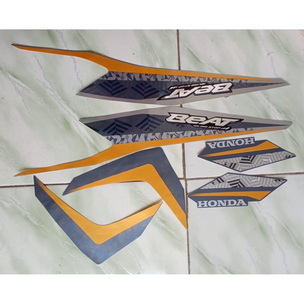 stiker striping honda beat iss 125 2022