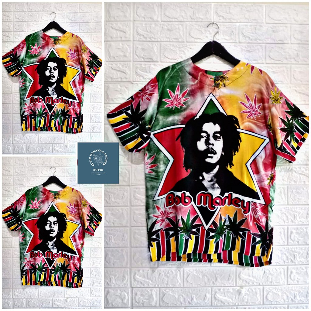 Baju Bali Reggae Bob Marley | Baju Santai | Baju Adem | Baju Pantai | Baju Barong | Baju Bali |