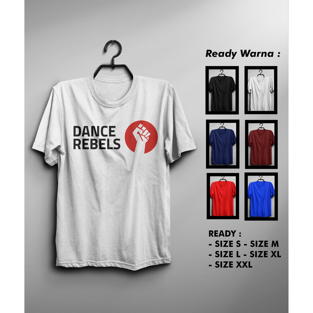  Desain  Baju Kaos  Dance Klopdesain