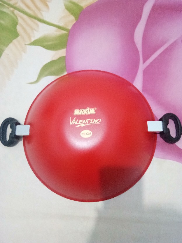 Valentino Wok 30 Cm / Wajan Penggorengan Maxim/ Maxim Valentino Wok 30 Cm