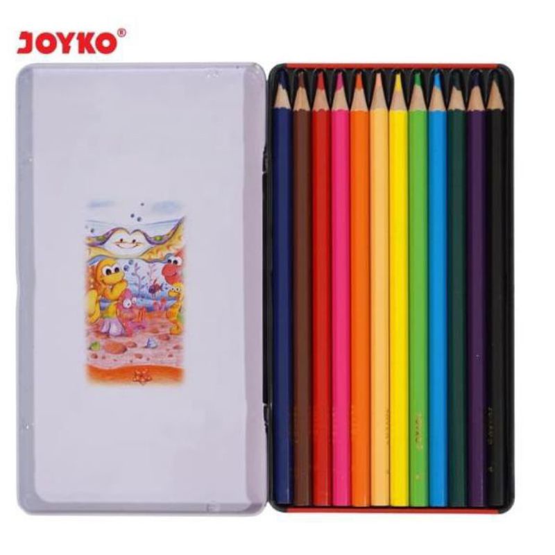 Jual Joyko Pensil Warna Cp 12 Tc Joyko12 Warna Case Kotak Colour