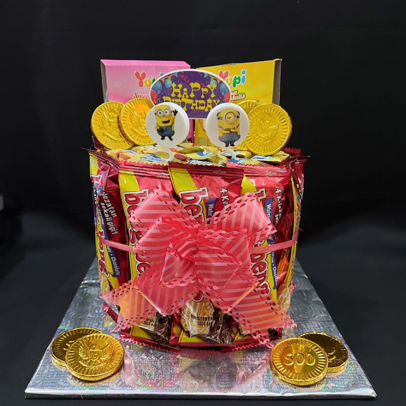 snack cake / snack ulang tahun / snack tower / kue ulang tahun