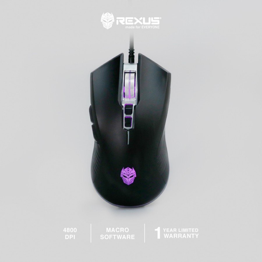 Rexus G10 Xierra Gaming Mouse Wired USB Garansi Resmi