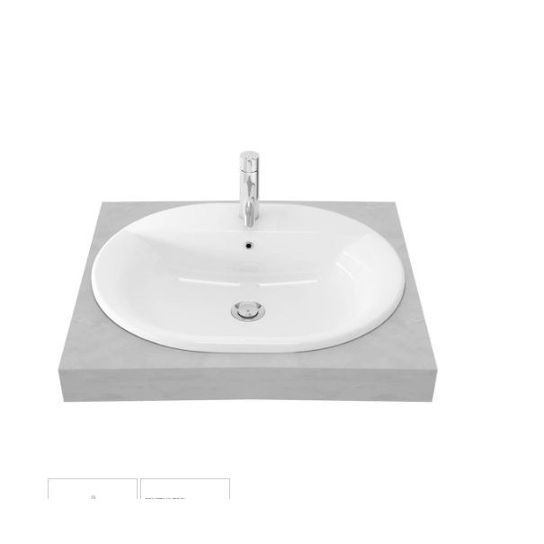 Wastafel TOTO LW 899 CJ White Complete set