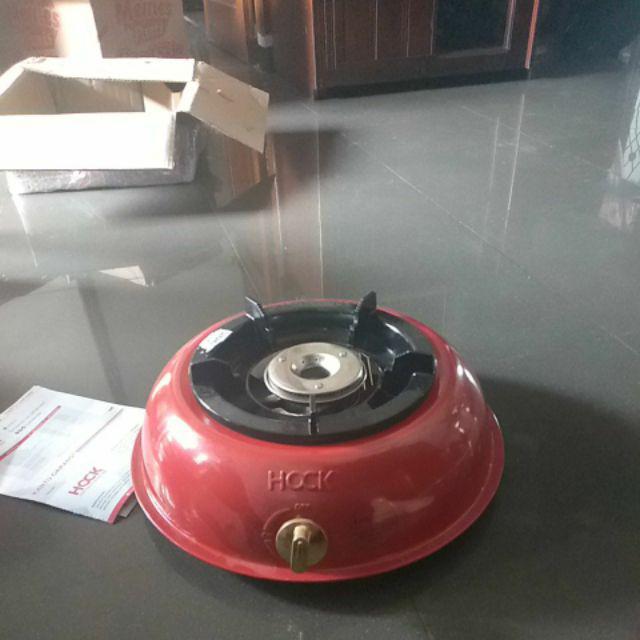 Hock Mutiara Deluxe 100md Kompor Gas 1 Tungku Si Api Biru - Warna Merah (paling Larisss)
