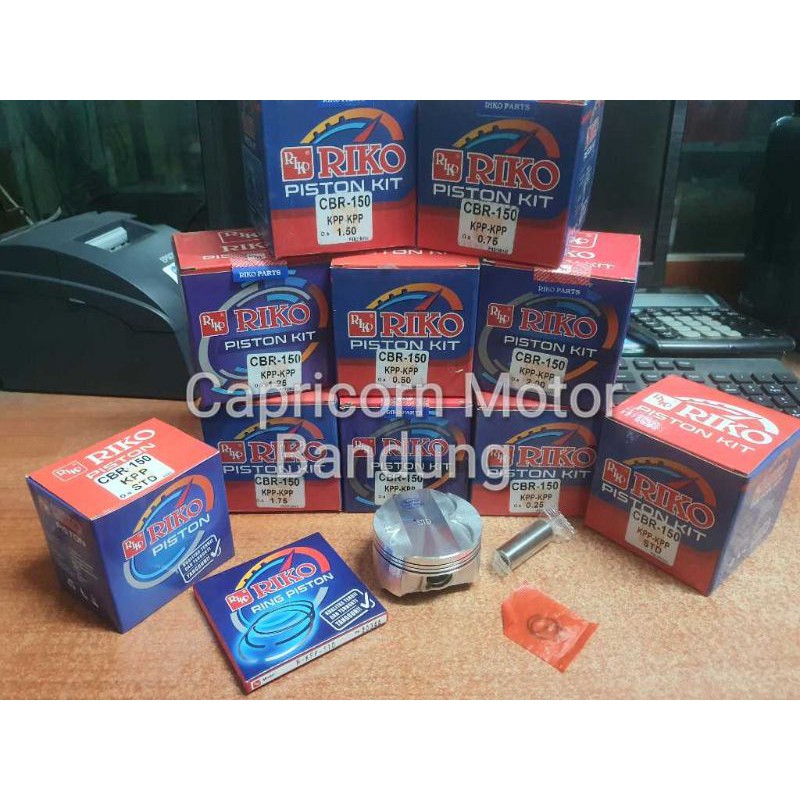 Piston Kit CBR CBR150 LAMA pen 15  RIKO STD 25 50 75 100 125 150 175 200