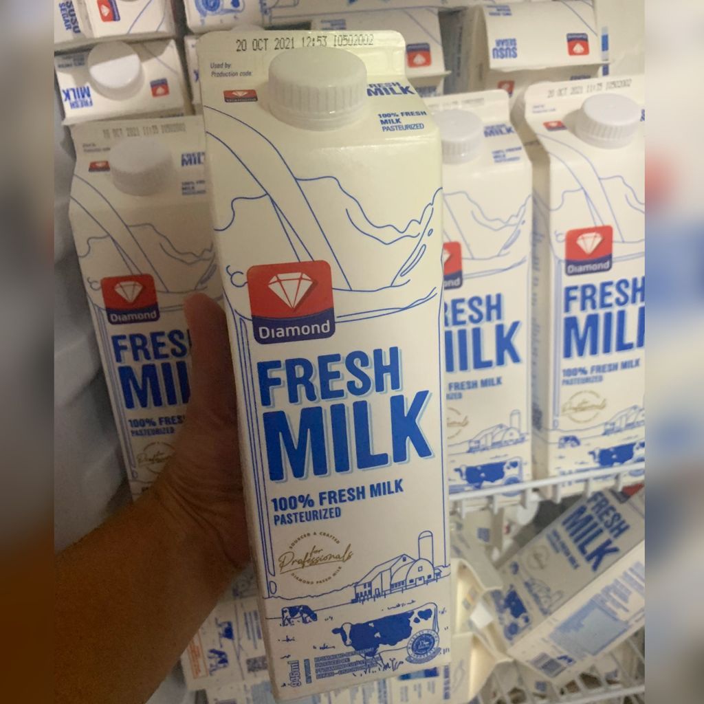 SUSU FRESH MILK DIAMOND 1 LITER (SATUAN)