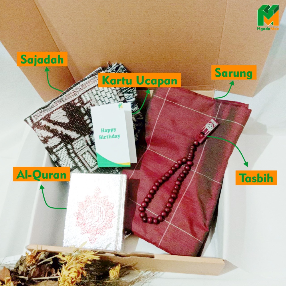 Hampers Cowok Ulang Tahun Gift Box Cowok Peralatan Sholat Hampers Sajadah Sarung Kado Ulang Tahun Co