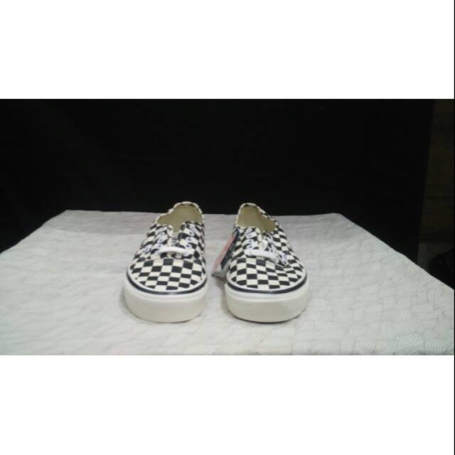Vans Authentic 44 DX Anaheim Factory Checkerboard Black White