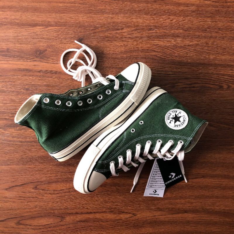 (ORIGINAL) Sepatu Converse 70s High Army 100% REAL PICK BNIB [Cod]