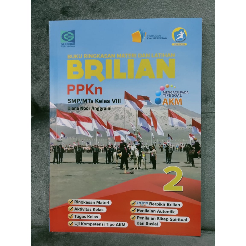 Brilian PPKN Kelas 8 SMP AKM - Grafindo