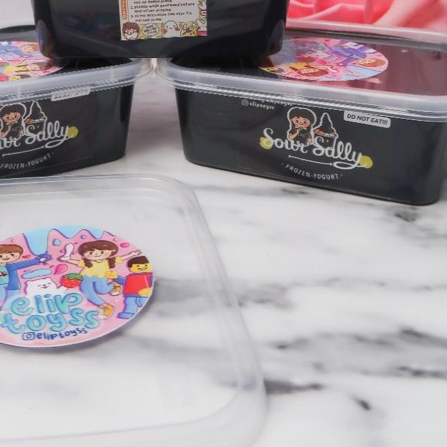 ❆ SOUR SALLY SLIME 200GRAM BY ELIPTOYS ✩