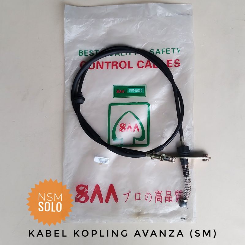 Kabel Kawat Tali Cable Kopling Mobil Toyota Avanza Xenia 1300cc Jepang Murah Original Genuine
