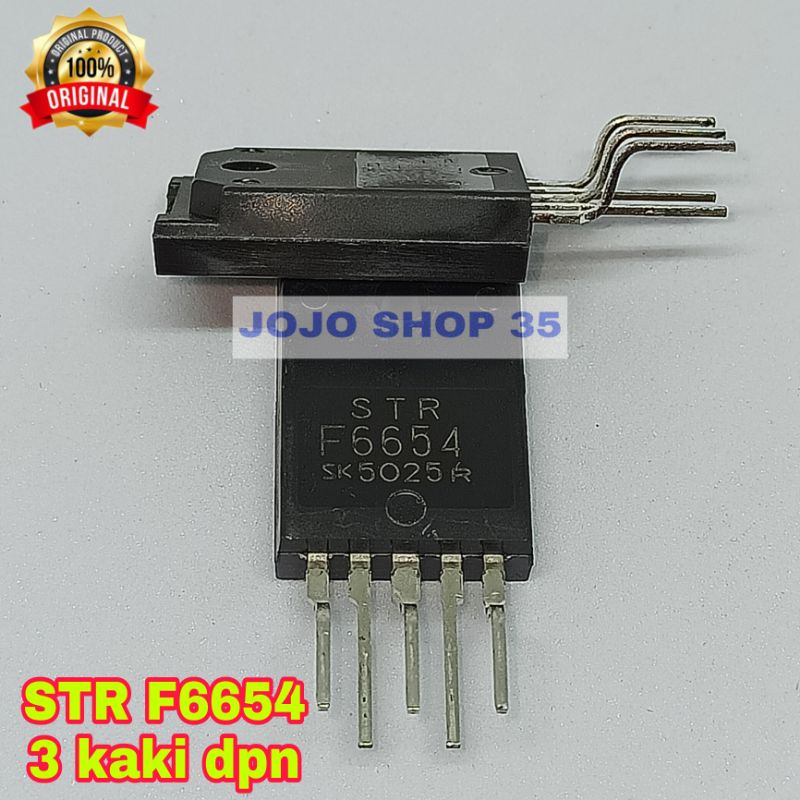 1pc STRF6654 original STR F6654 STR F 6654 3KAKI DEPAN ASLI ORIGINAL str6654 strf6654 STR f6654 str 