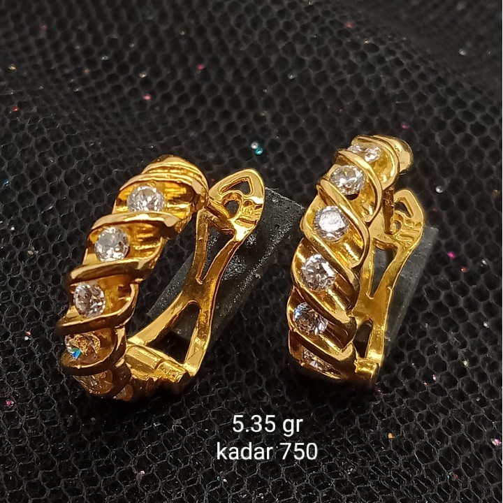 Anting Emas 17 K - 5.35 gr Kadar 750 - 3453