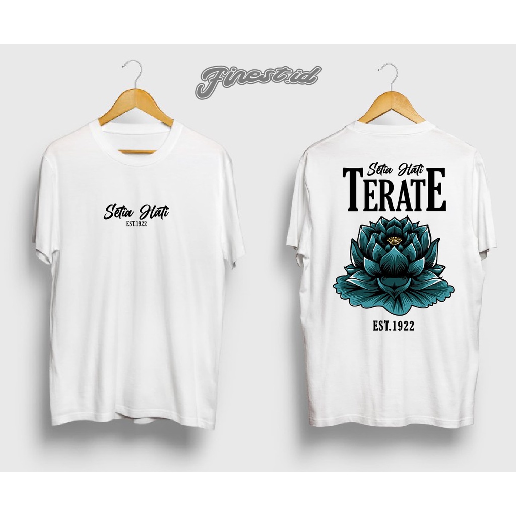 Baju Kaos Tshirt PSHT TERATE Cotton Combed 30s Kualitas Distro Termurah