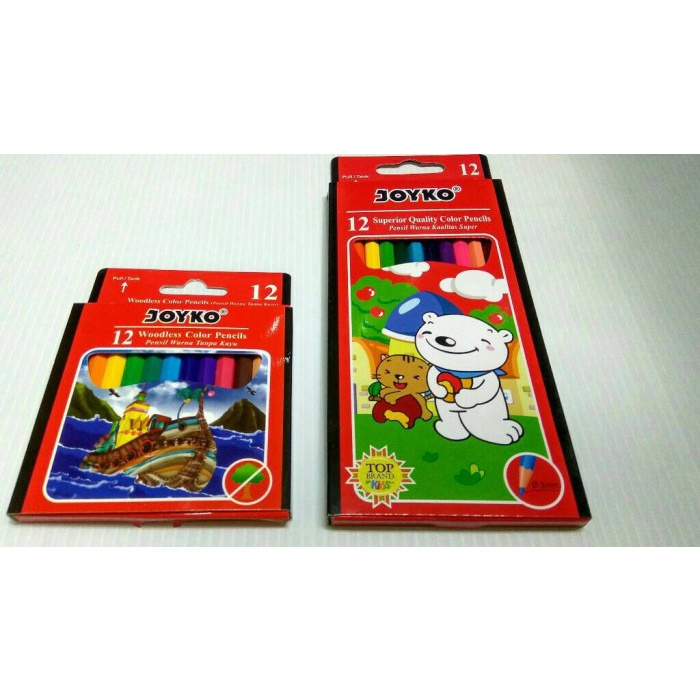 

Spesial Pensil Warna Joyko 12 Warna Ukuran Standar Promo