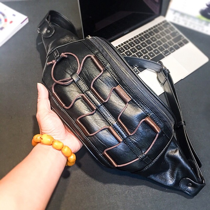 Tas Selempang Pria / Tas Kulit / Tas Pria / Tas Santai / Tas Pria Keren / Tas Selempang Bahu