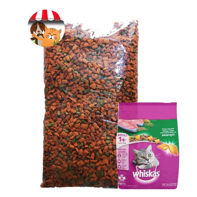 Whiskas Tuna Repack 1kg - Makanan Kucing