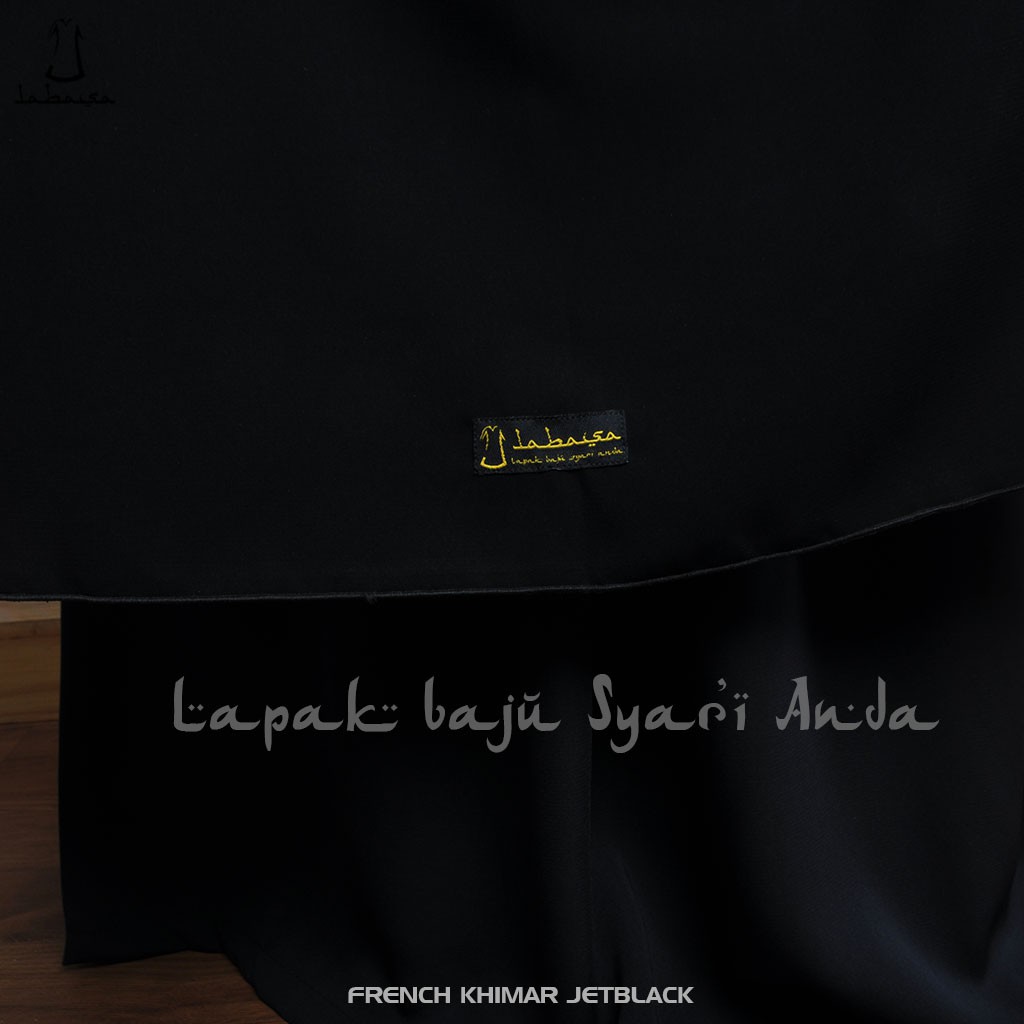 Labasa French Khimar Instan Lengan Manset Karet / Manset Rits | French Hijab | Bisa COD