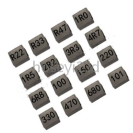 10pcs Patch Induksi R47 0.47UH R68 0.68UH R22 0.22UH R33 0.33UH R56 0.56UH