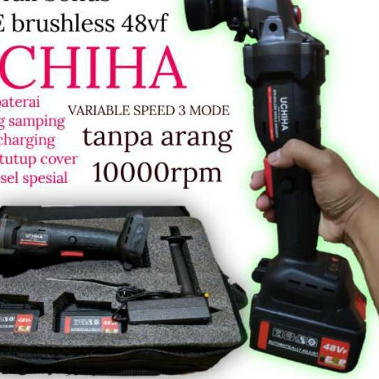 Promo_nih, Mesin gerinda 4inch kuat awet murah uchiha gurinda tangan angle grinder gerenda low watt
