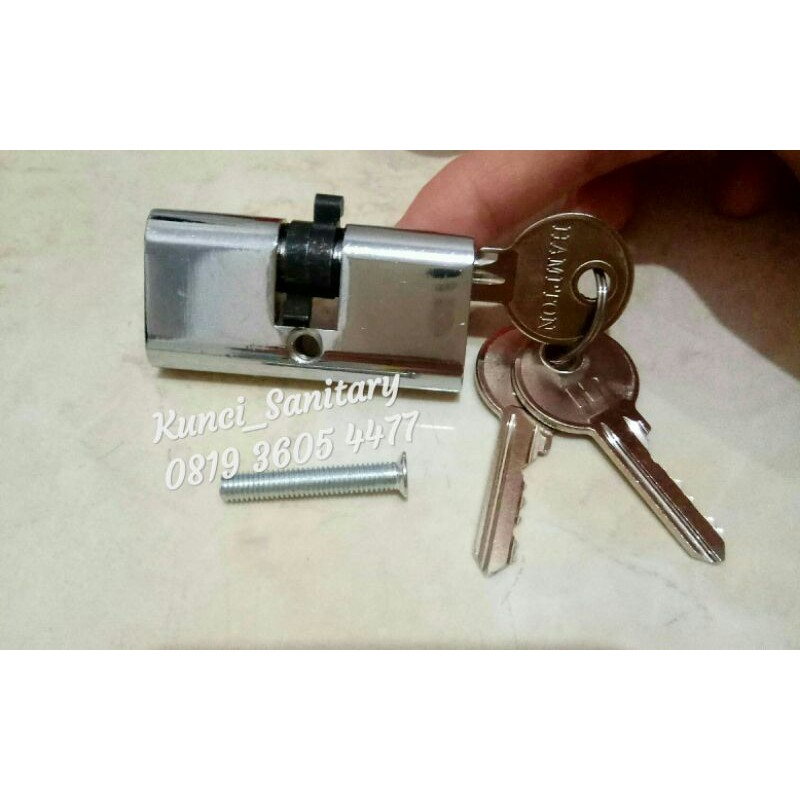 Silinder Kunci Pintu Aluminium Hampton / Anak Kunci Pintu Aluminium Hampton