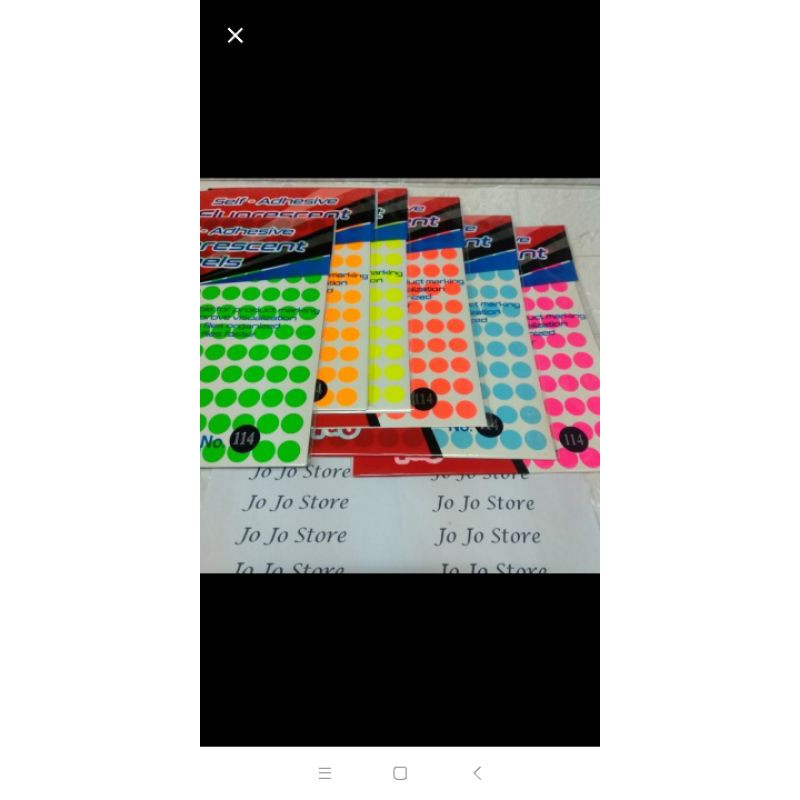 

Label bulat warna tom & jerry 114