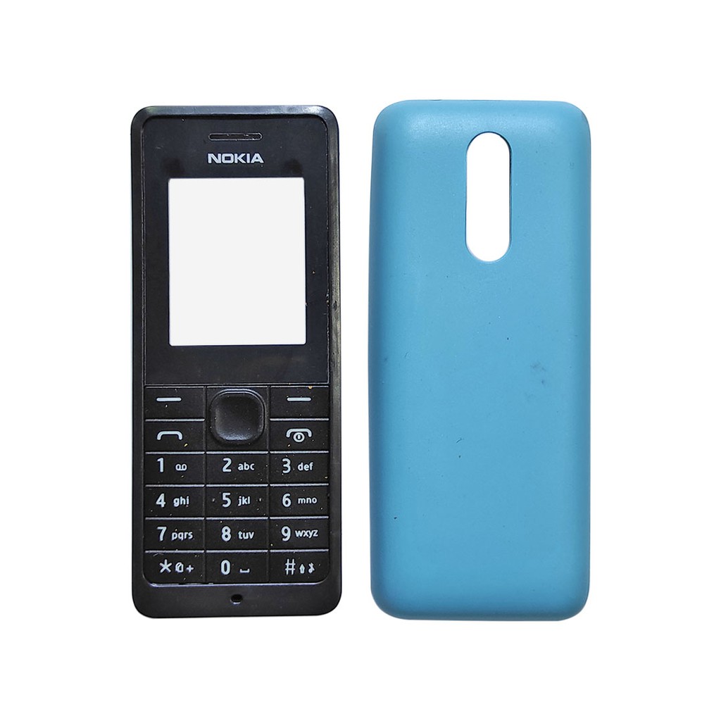 CASING NOKIA 106 2013 / 107 2103 KESING + BACK COVER / WARNA RANDOM