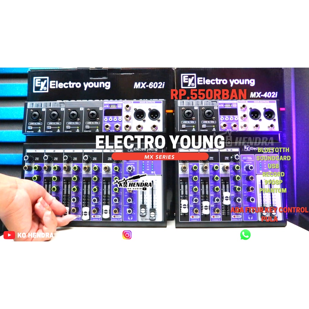 Mixer "ELECTRO YOUNG" MX-SERIES