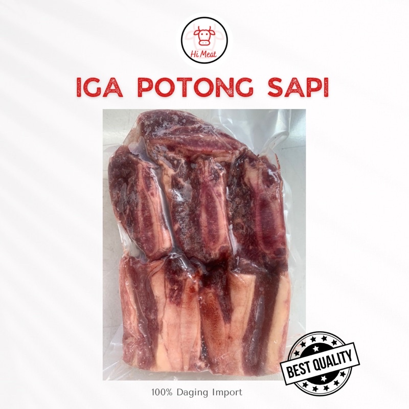 

Iga Potong Sapi 500gr
