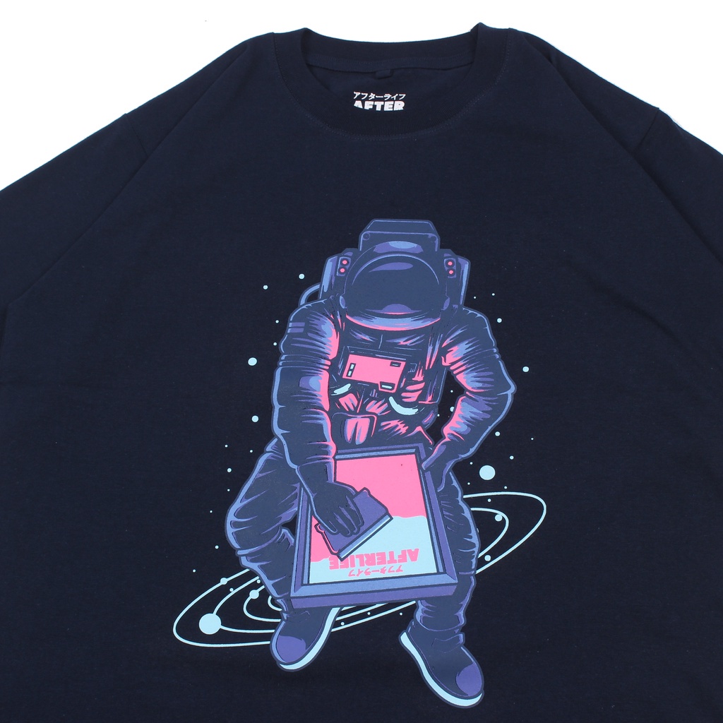 AFTERLIFE - Tshirt Astro Screen Navy | 21056