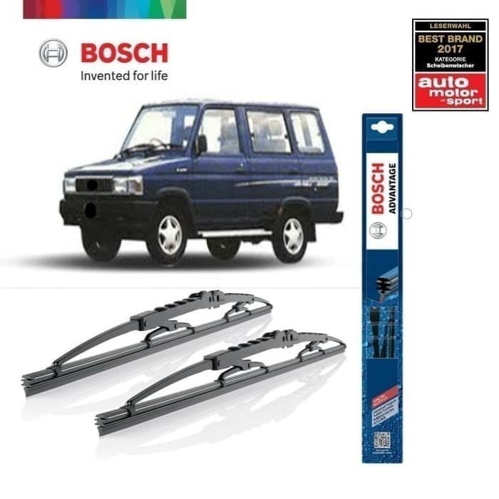 Wiper Blade Kijang Super BOSCH Sepasang Advantage 18-18&quot; ORIGINAL